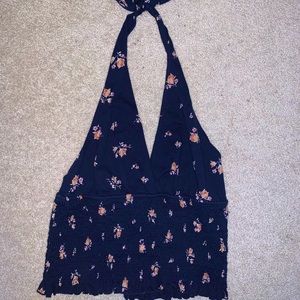 American Eagle Floral Halter top